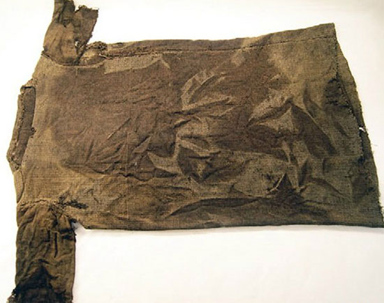 Picture 1 of Antiquities appear under the melted snow