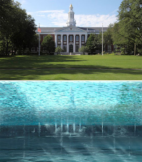 Picture 8 of Appearance of American cities when sea level rises