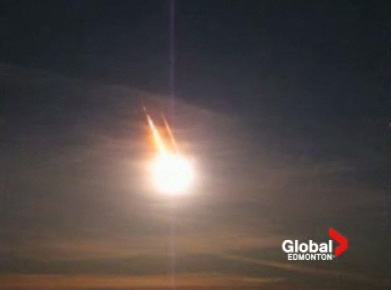 Picture 1 of Appearing mysterious fireballs in the sky