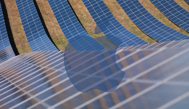 Picture 1 of Apple invested in building two solar power plants in China