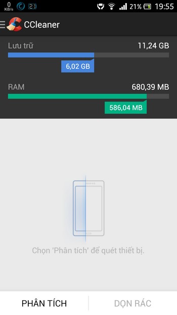 Picture 2 of Application clean up junk files on Android smartphones