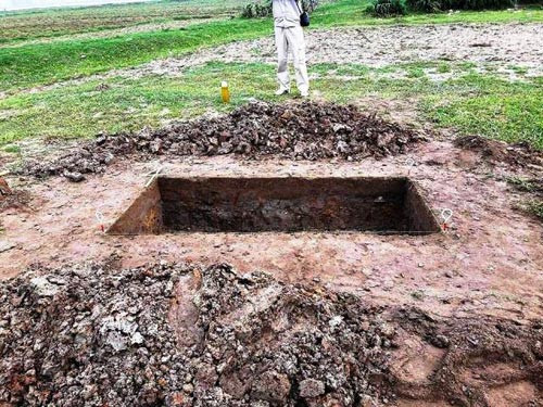 Picture 2 of Archaeological excavations of ancient Hoi An port in Ha Tinh