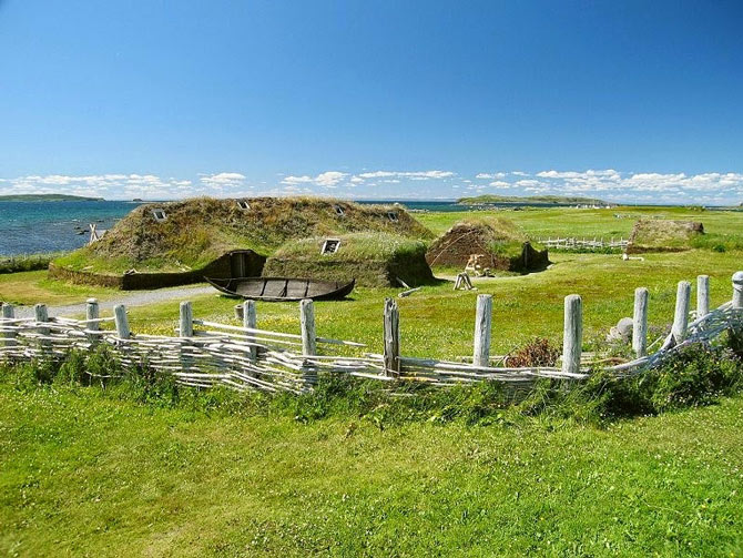 Archaeological site L 'Anse aux Meadows - Canada