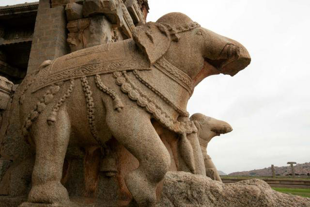 Picture 8 of Architectural ensemble at Hampi - India