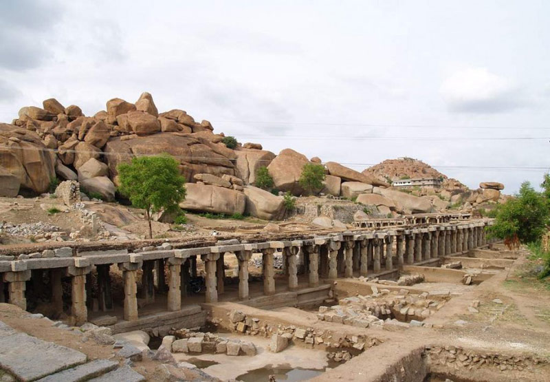 Picture 9 of Architectural ensemble at Hampi - India