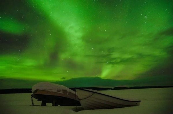 Picture 11 of Arctic night frozen -15 degrees C is unbelievably beautiful