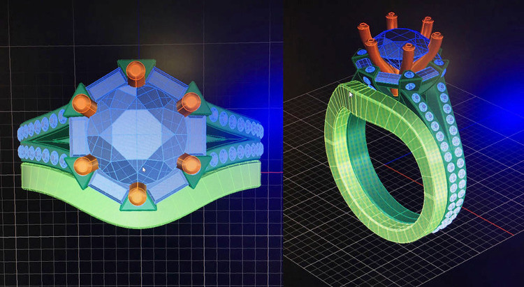 Picture 4 of Artificial diamonds and some advancements of the jeweler industry