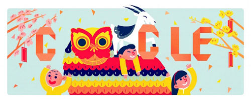 Picture 11 of Asian and European Tet with Google's Doodle