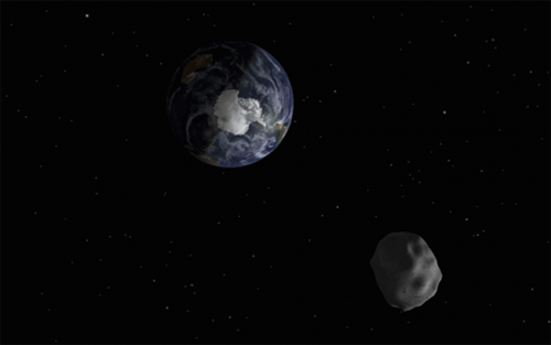 Picture 1 of Asteroids are at risk of colliding with the Earth