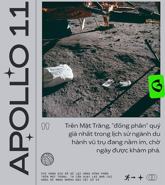 Picture 10 of Astronauts have left piles of manure on the Moon and we will have to bring it back