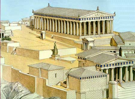 Picture 1 of Athèna Temple and Acropole architectural complex