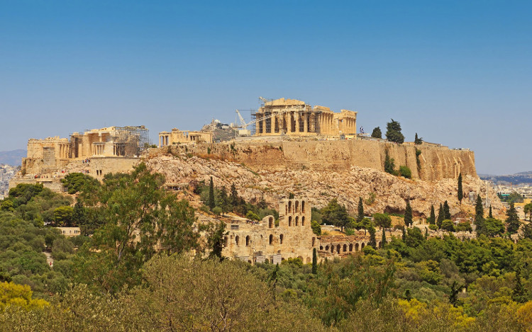 Picture 1 of Athens Castle remained strong after 2500 years of turbulence