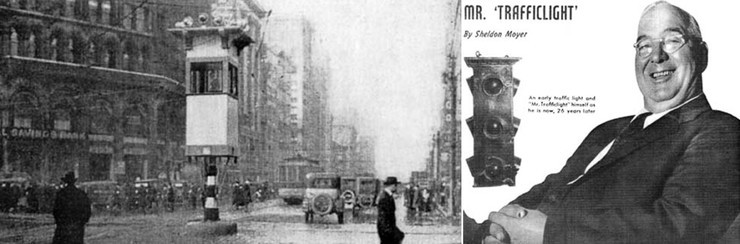 Picture 4 of August 5: The 102th birthday of traffic lights and the