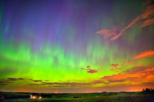 Picture 6 of Aurora exploded because of the magnetic storm