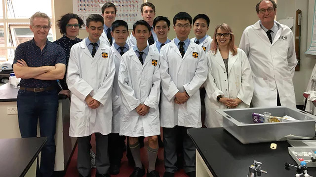 Picture 1 of Australian students produce drugs for people with HIV