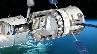 Picture 1 of Automatic carrier Jules Verne is ready to launch