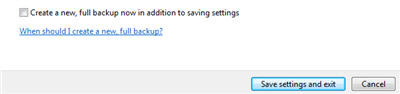 Picture 14 of Backup data in Windows Vista