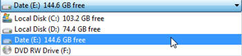Picture 5 of Backup data in Windows Vista