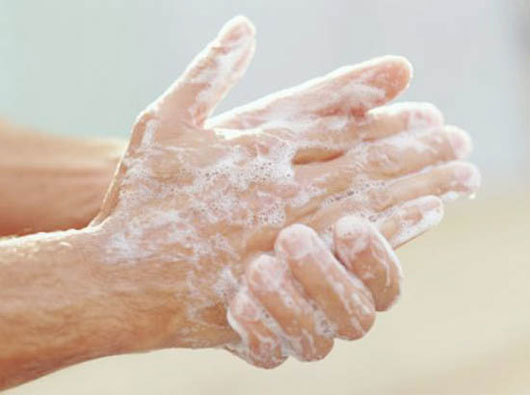Picture 1 of Bactericidal soap is useless because we wash our hands too quickly
