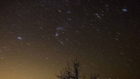 Picture 1 of Bad weather, many places do not watch the meteor