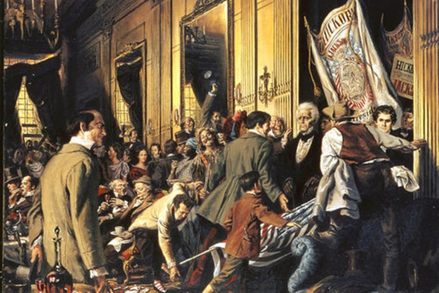 Picture 1 of Banquet of inauguration through American presidents