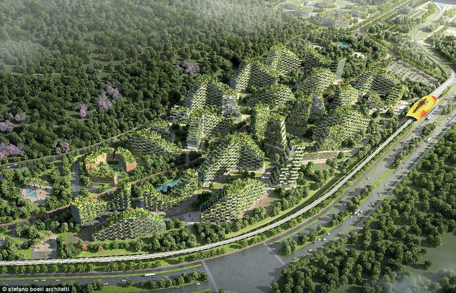 Picture 6 of Be overwhelmed by the world's first green forest city with 1 million trees