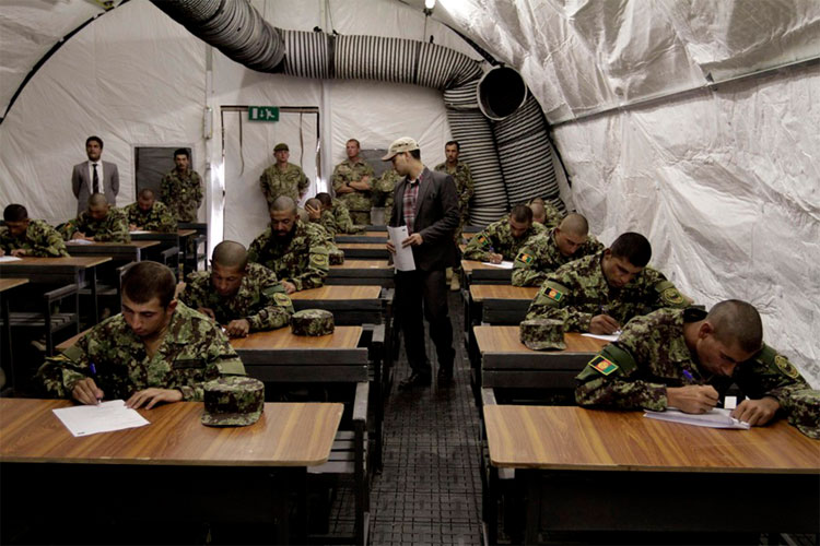 Picture 6 of Beam of photos: Obsession of examinations in countries around the world