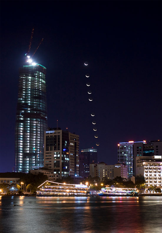 Picture 11 of Beam photos of beautiful blood moon around the world