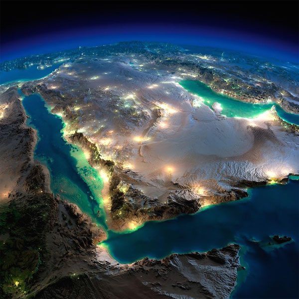 Picture 1 of Beam photos of the earth when night comes ravishing