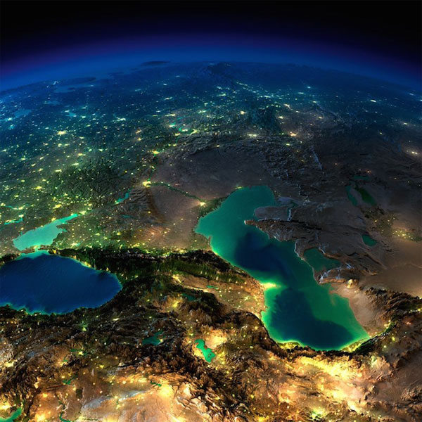 Picture 11 of Beam photos of the earth when night comes ravishing