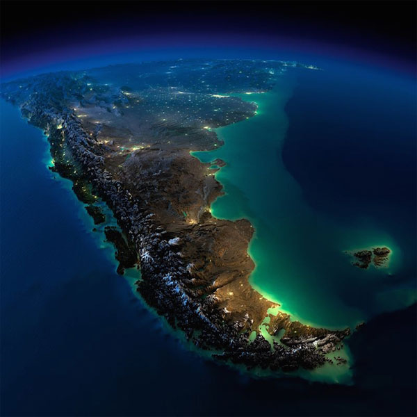Picture 12 of Beam photos of the earth when night comes ravishing