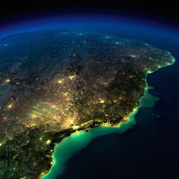 Picture 14 of Beam photos of the earth when night comes ravishing