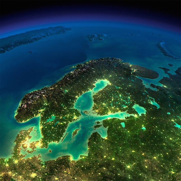 Picture 15 of Beam photos of the earth when night comes ravishing