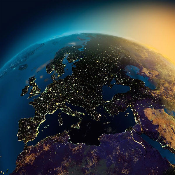 Picture 2 of Beam photos of the earth when night comes ravishing