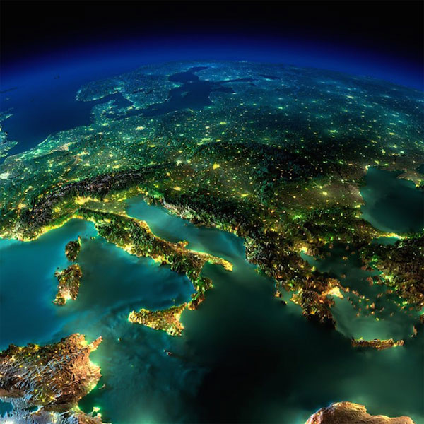 Picture 7 of Beam photos of the earth when night comes ravishing