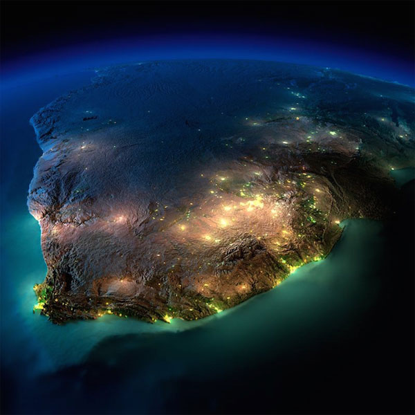 Picture 8 of Beam photos of the earth when night comes ravishing