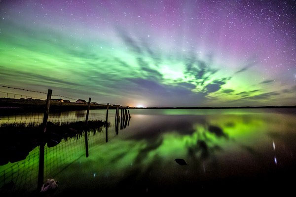 Picture 10 of Beautiful aurora in the Lewis Island area