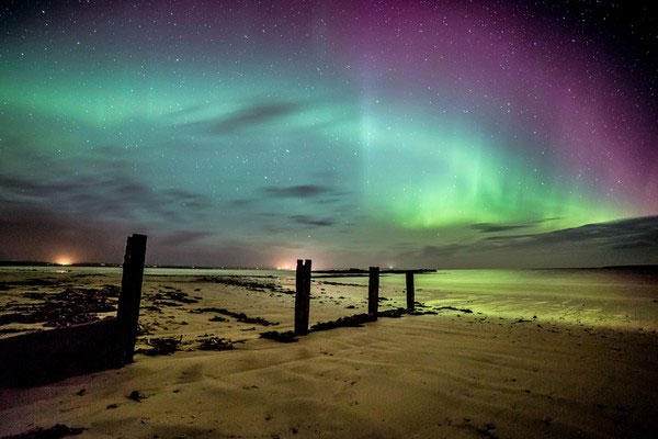 Picture 3 of Beautiful aurora in the Lewis Island area