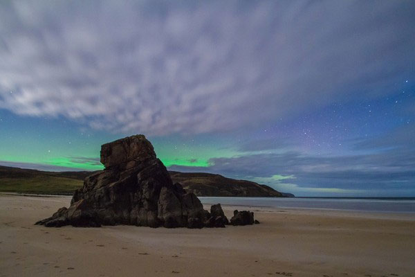 Picture 4 of Beautiful aurora in the Lewis Island area