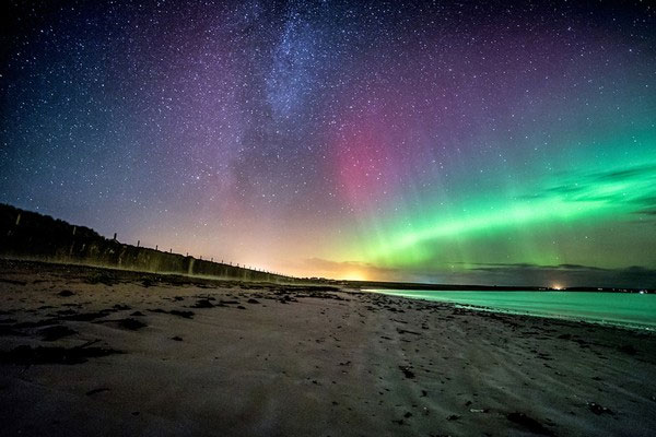 Picture 8 of Beautiful aurora in the Lewis Island area