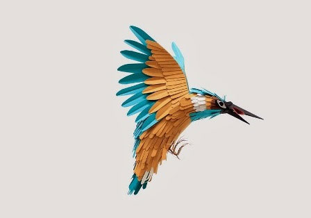 Picture 2 of Beautiful paper birds