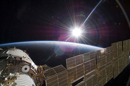 Picture 1 of Beautiful photos on international space station