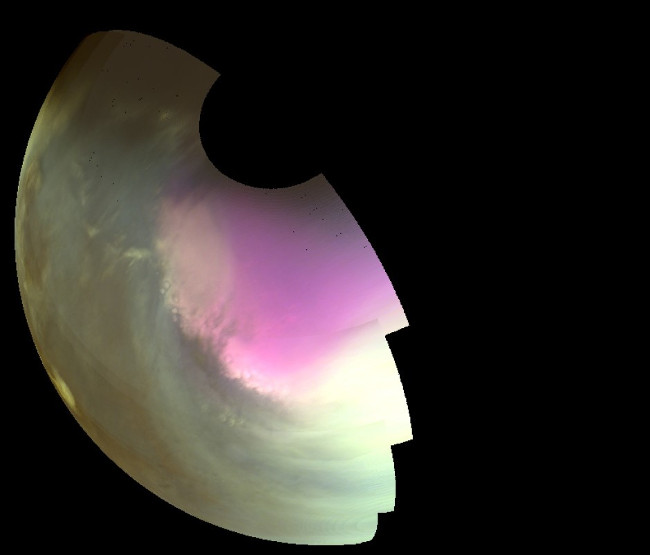 Picture 3 of Beautiful ultraviolet surface of Mars from satellite images