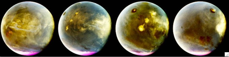 Picture 4 of Beautiful ultraviolet surface of Mars from satellite images