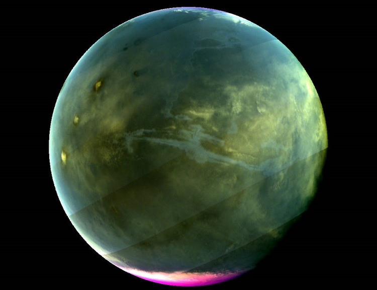 Picture 6 of Beautiful ultraviolet surface of Mars from satellite images