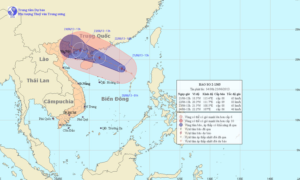 Bebinca Storms Are Getting Stronger In The South China Sea