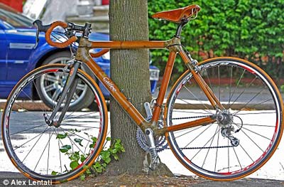 Picture 2 of Bicycle made of bamboo