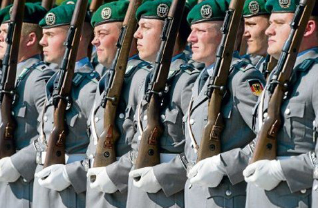 Picture 1 of Big breast syndrome attacks German soldiers