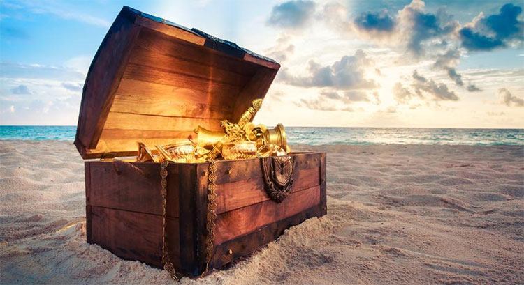 Picture 2 of Billion-dollar treasures have not been found on the tiny Pacific island