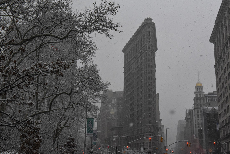 Picture 1 of Blizzard attacked the US East Coast, 260,000 people lost power
